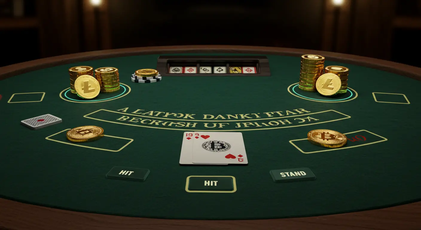 Blackjack table
